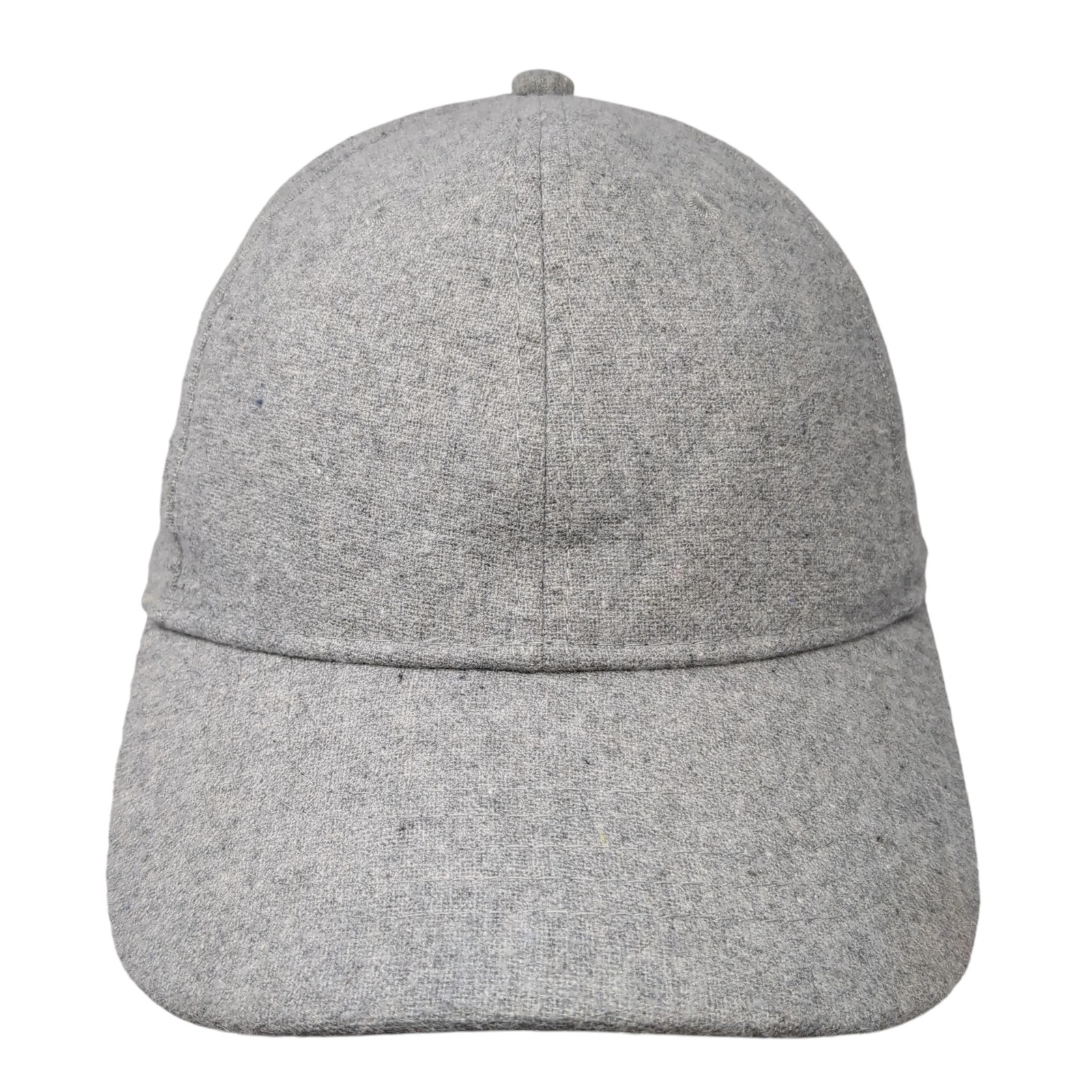 Unbranded Slideback Hat Solid Heather Gray One Si… - image 1