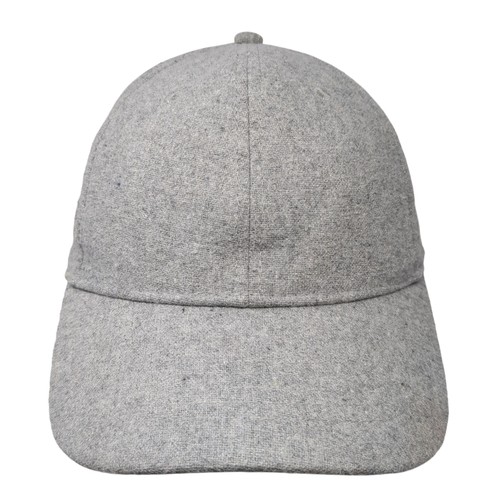 Unbranded Slideback Hat Solid Heather Gray One Size Adjustable Blank