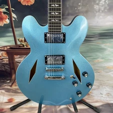 DG335 Electric Guitar Blue Dave Grohl Signature semi hollow maple body 22 fret
