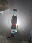 Vintage 90s Coca Cola Coke Bottle Automatic Nightlight Very Good Condition.