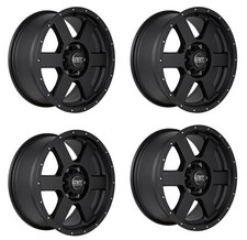 4x W-TEC All Terrain 5x127 8,5x18 Alufelge passend für Jeep Wrangler JL Rubicon