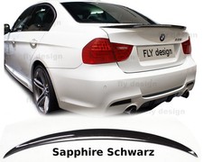 Sommer lackiert Saphir Schwarz Spoiler f�r BMW 3er e90 performance Lack Code 475