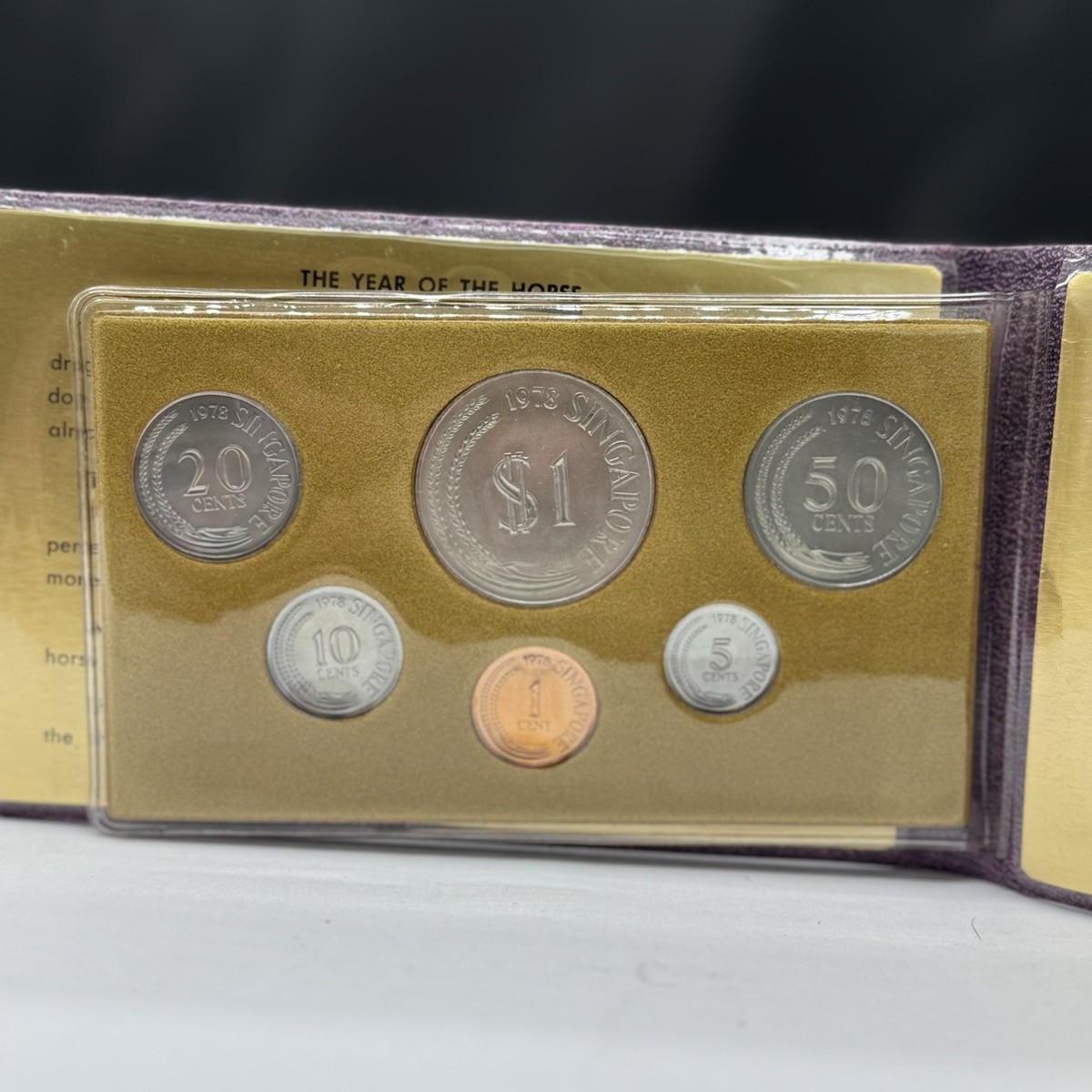シンガポール セット 1978年 THEYEAR OF THE HORSE 1978 Singapore