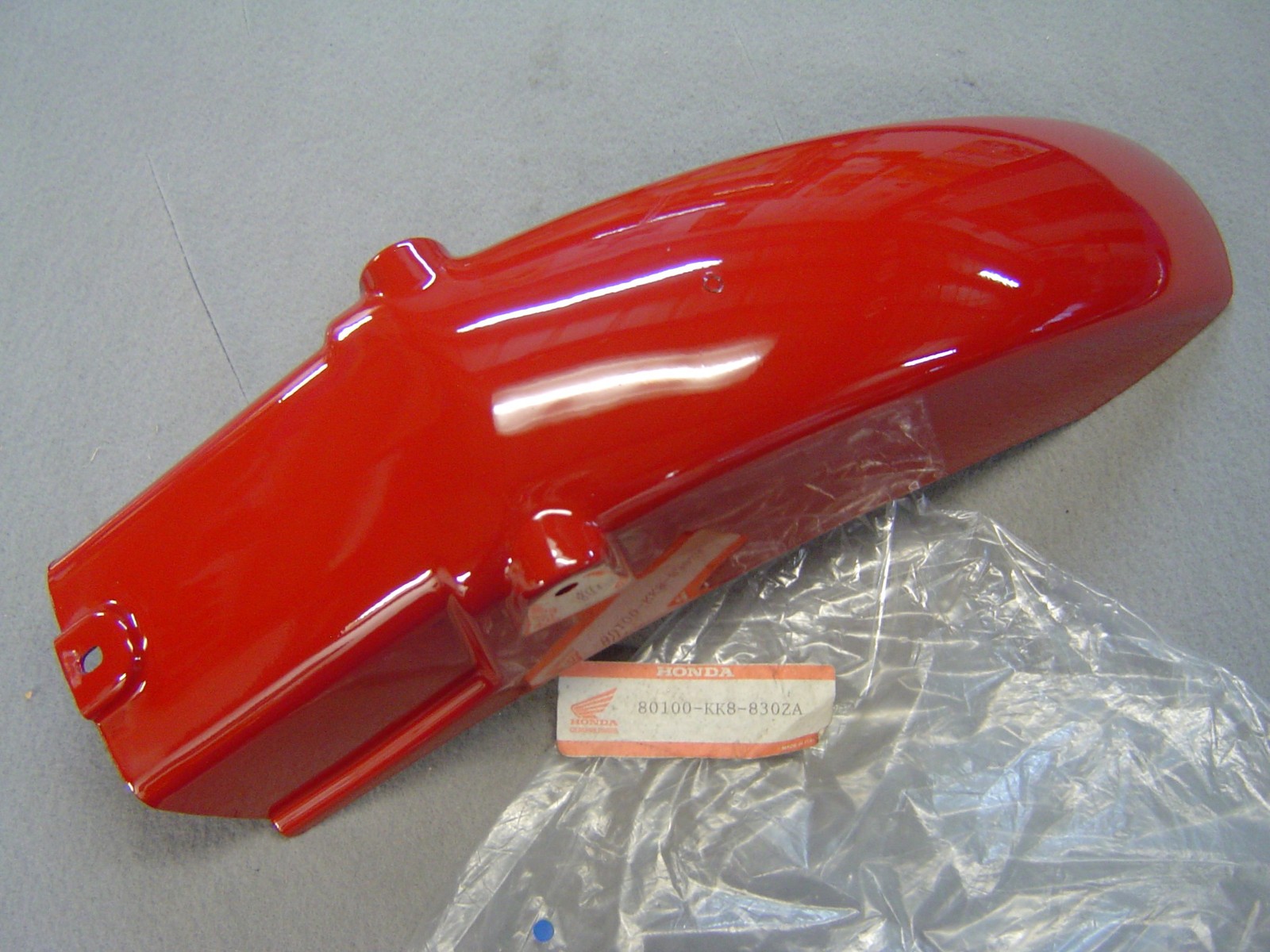 Garde boue AR pour CS125 pièce de carrosserie moto en ABS noir