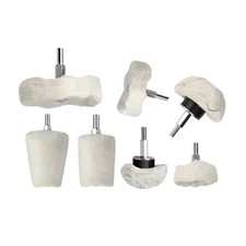 7CS Cotton Polishing Wheels For Drill/Die Grinder Versatile Polishing Tool