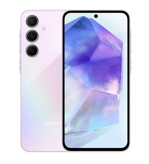 SMARTPHONE SAMSUNG GALAXY A55 5G SM A556B 128 GB DUAL SIM AMOLED VIOLA NO A56