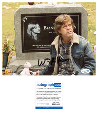 William H. Macy ‘Shameless’ Signed 8x10 Photo ‘Frank Gallagher’ ACOA