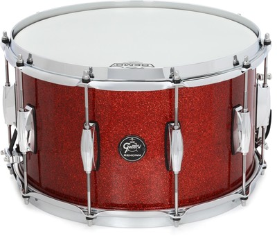 Gretsch Drums Renown Snare Drum - 8 inches x 14 inches, Burnt Orange Sparkle,