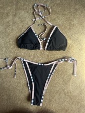 Women s Shein Black Two Piece Set Size Medium NEW