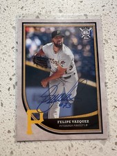 Felipe Vazquez Rivero Autograph Very Rare Pittsburg Pirates