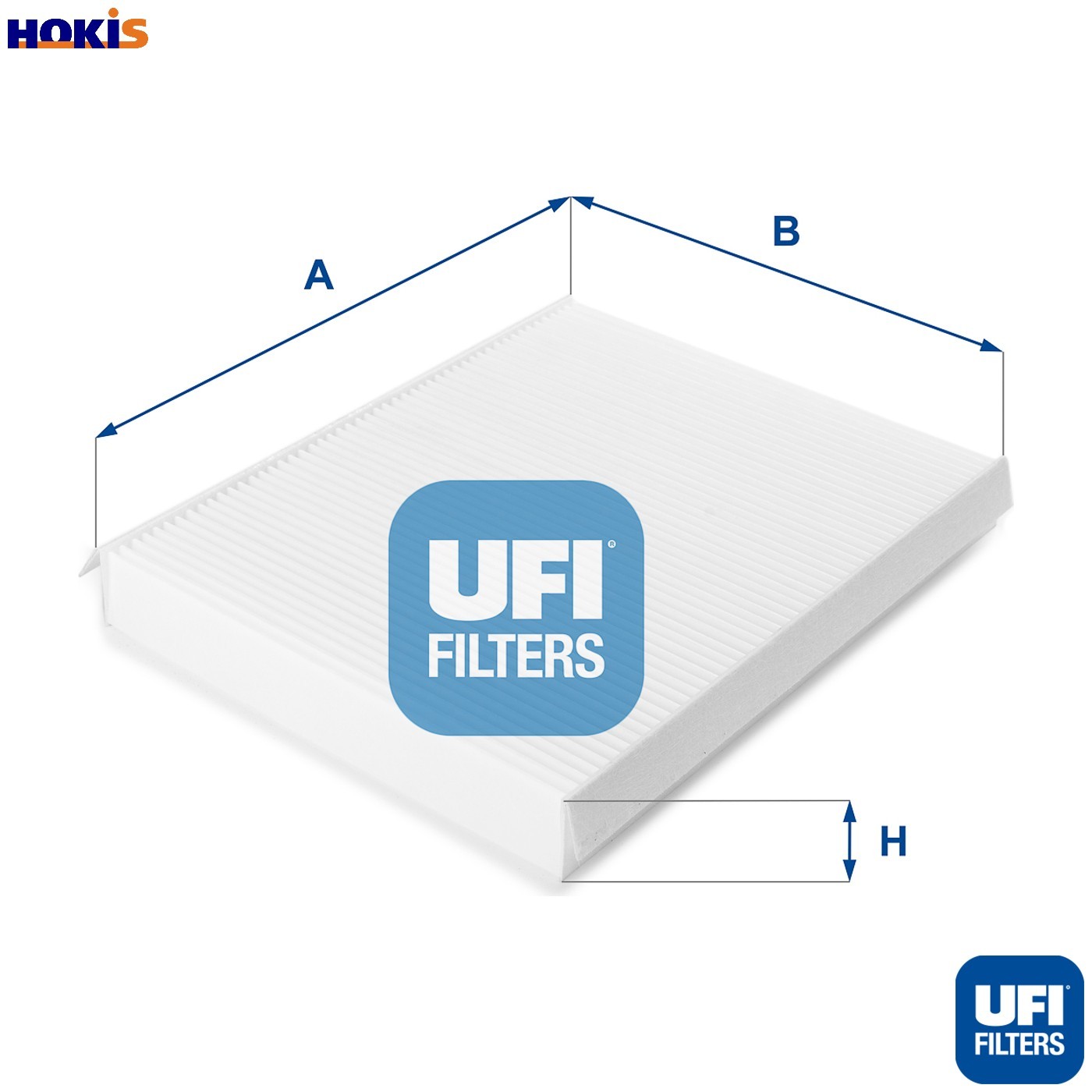 Cabin filter Particulate Filter 53.040.00 UFI for CITROËN XSARA PICASSO - Image 6