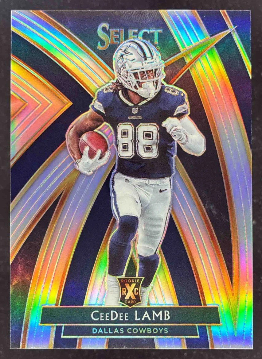 2019 Panini Select 2020 XRC Prizm Redemption #313 CeeDee Lamb