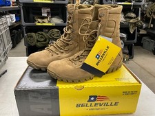 NIB 11.5 REGULAR BELLEVILLE C333 SABRE HOT WEATHER HYBRID ASSAULT BOOTS COYOTE
