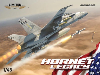 Eduard 1/48 US F-18C Hornet Legacy Limited Edition 11195