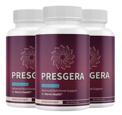 Presgera Advanced Nerve Support Formula Maximum Strength Vitamin ( 3 Pack )
