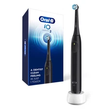 Oral-B - iO2 Rechargeable Electric Toothbrush Kit - Night Black