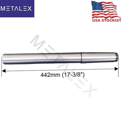 MT5 Precision Lathe Alignment Test Bar Mandrel 5MT OAL 17-3/8'' EN31 Alloy Steel