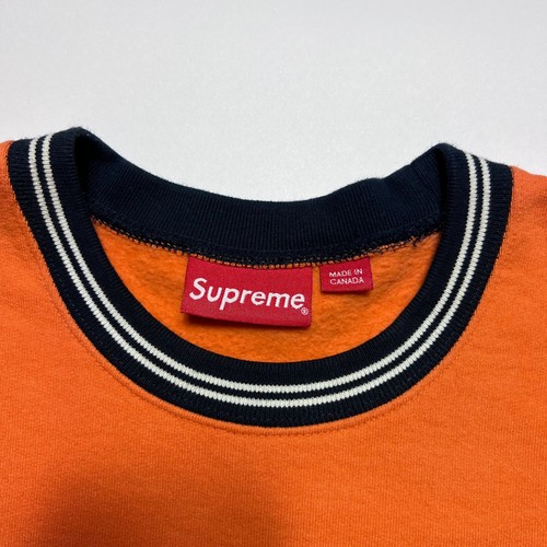 Supreme Team MCMXCIV Orange Crewneck L Pullover Spellout Logo - Bild 3 von 7