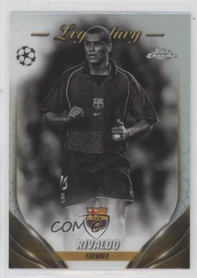 2023 Topps Chrome UEFA Club Competitions Legendary Variation SP Rivaldo #28 0e13