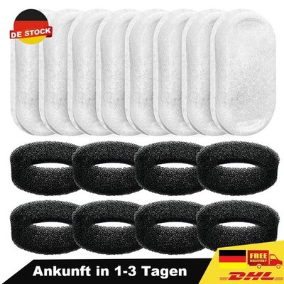 16 pcs Ersatzfilter Filter für Haustier Katzen Hunde Trinkbrunnen Wasserspender