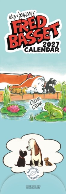 Fred Basset 2027 Slim Month To View Wall Calendar - Image 6