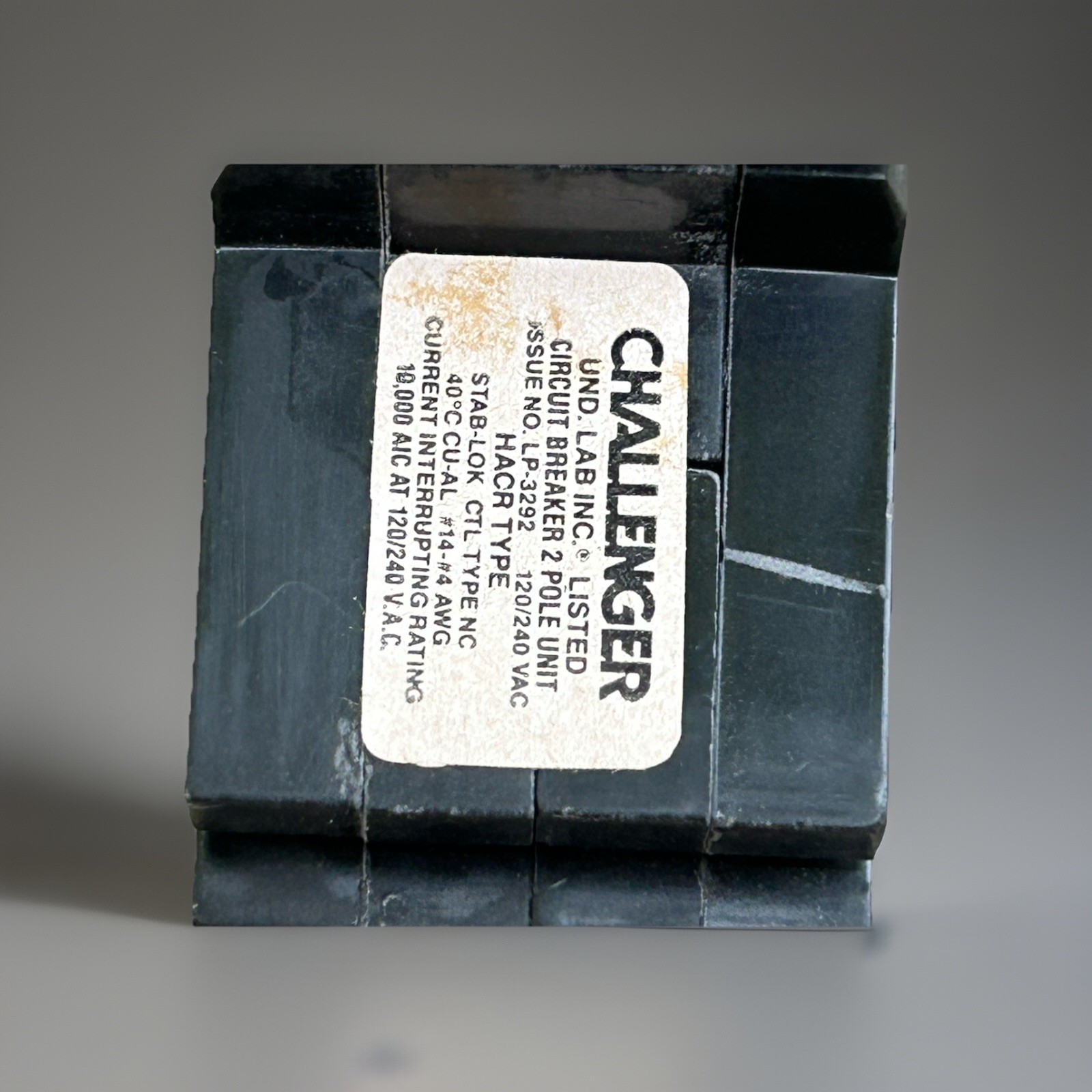 Challenger FPE 2 pole 15 amp circuit breaker Stab-lok Plug in Thin NC0215