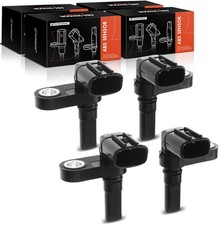 Set of 4 Front and Rear ABS Wheel Speed Sensor for Tacoma 05-22, 4Runner 03-22