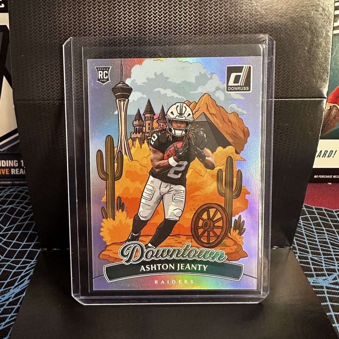 2025 Panini Donruss Downtown #11 Rookie Ashton Jeanty Raiders