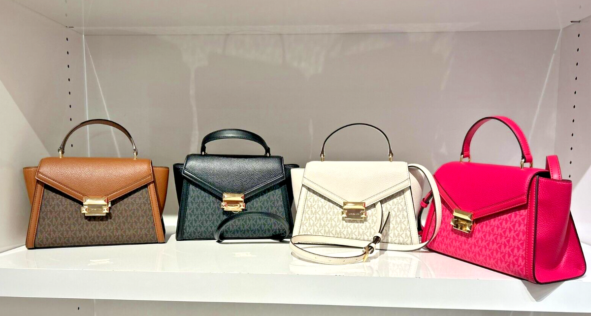 Michael Kors Whitney Medium Flap Shoulder Satchel Bag Michael Kors Whitney Medium Flap Shoulder Satchel Bag