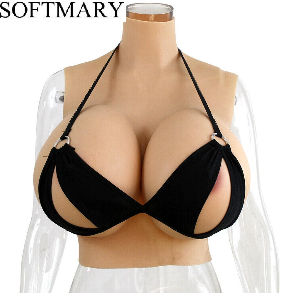 Silicone Breast Forms Breast Plate Fake Boobs Enhancer S cup Crossdressers  | eBay