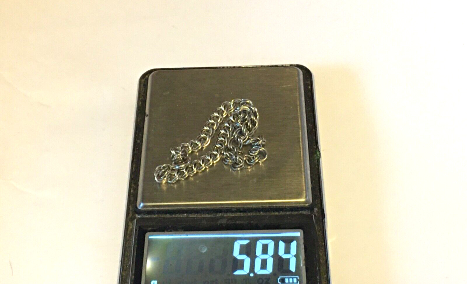 Vintage  925 Solid Sterling Silver Double Curb Li… - image 6