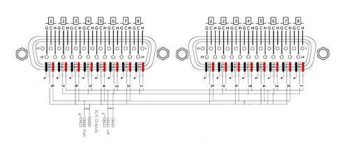 SCATOLA MIXER SOMMARIO | D-SUB 16 ingressi | 2 uscite TRS | bilanciato | somma analogica - Foto 12 di 12