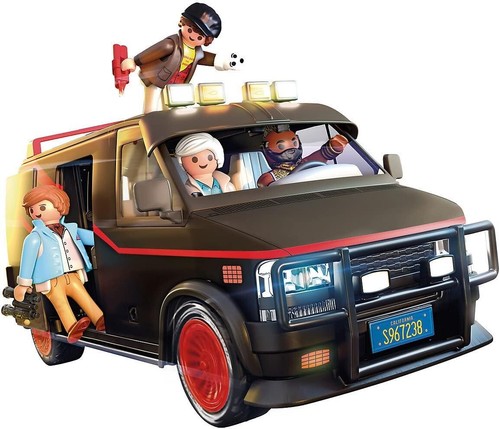 Authentic A-Team Van Set with 4 Action Figures & Extensive Interior Equipment - Picture 6 of 11