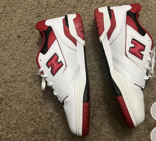 New Balance 550 White Team Red - BB550SE1 Men’s 11.5 - Picture 2 of 6