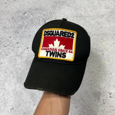 Dsquared2 Canada Twins Baseball Cap Black OS