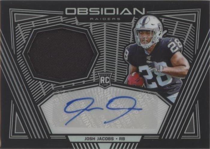2019 Panini Obsidian Josh Jacobs #RJA-JJA for sale | eBay