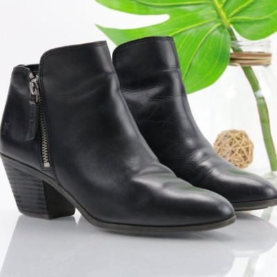 frye judith zip bootie black