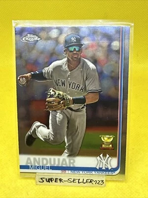 2019 Topps Chrome - MIGUEL ANDUJAR / New York Yankees #108 - ALL STAR ROOKIE CUP - Bild 1 von 3