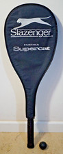 Slazenger Panther Supercat Squash Racket with Head case & Squash Ball