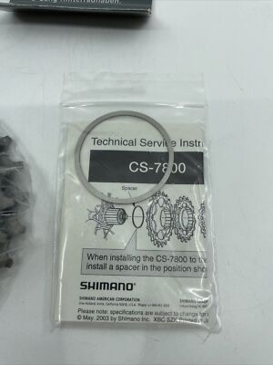 パーツ DURA-ACE CS-7800 10s 11-23T Shimano Dura Ace CS-7800 11-23t 10 Speed Cassette 7800