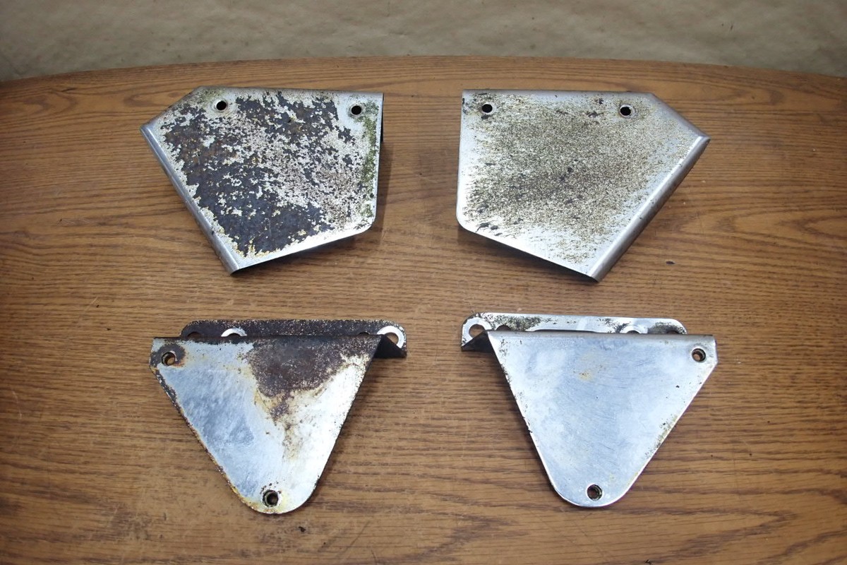 のの 1984 HONDA VT700 SHADOW FRONT BRAKE CALIPER COVER GUARD | eBay
