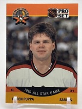 1990 Pro Set #365 Daren Puppa [1990 All Star Game] Buffalo Sabres