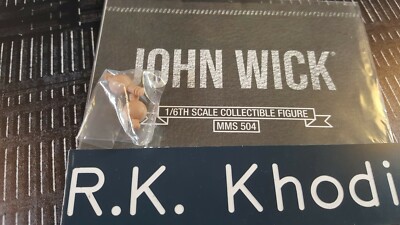 Hot Toys MMS504 JOHN WICK 1/6 scale 12'' action Figure's 2 wrist pegs only 