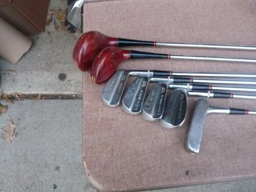 Wilson Complete Set Vintage Golf Clubs & Shafts