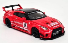 TSM 1/64 Nissan Skyline GT-RR R35 LB Funciona Ver 1 RHD 311 Diecast Escala Modelo Coche