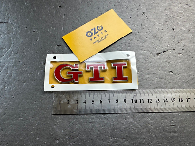 【未使用】GOT7/ガッセ　初代ドール　Mark/マーク Genuine VW Volkswagen Golf mk7 rear badge logo red emblem