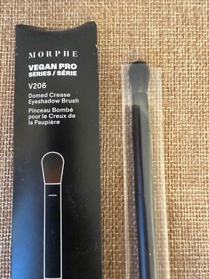 Morphe Vegan Pro Series Dome Crease Lidschattenpinsel V206 Neu in Verpackung