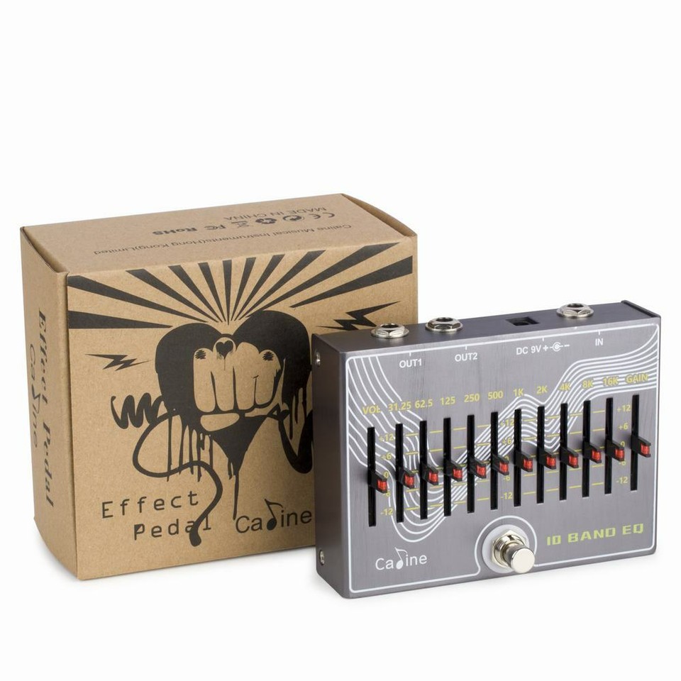 Caline Graphic 10-Band EQ Pédale Eq. / Enhancer / Buffer - Foto 9