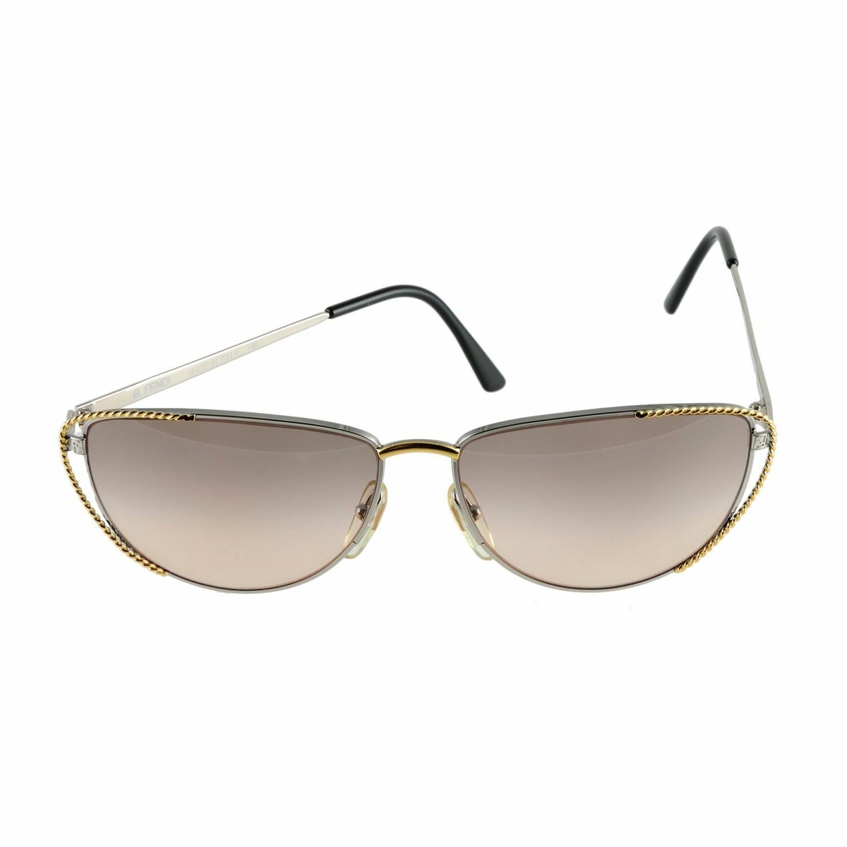 Fendi Sunglasses FV 171 Gold Silver 083 58-14-140 Made in  display picture 2