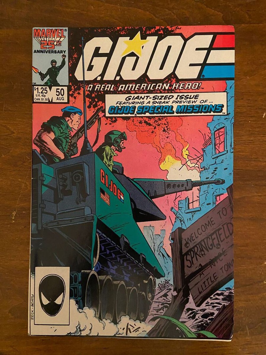 GI JOE #50 (Marvel, 1982) F-VF